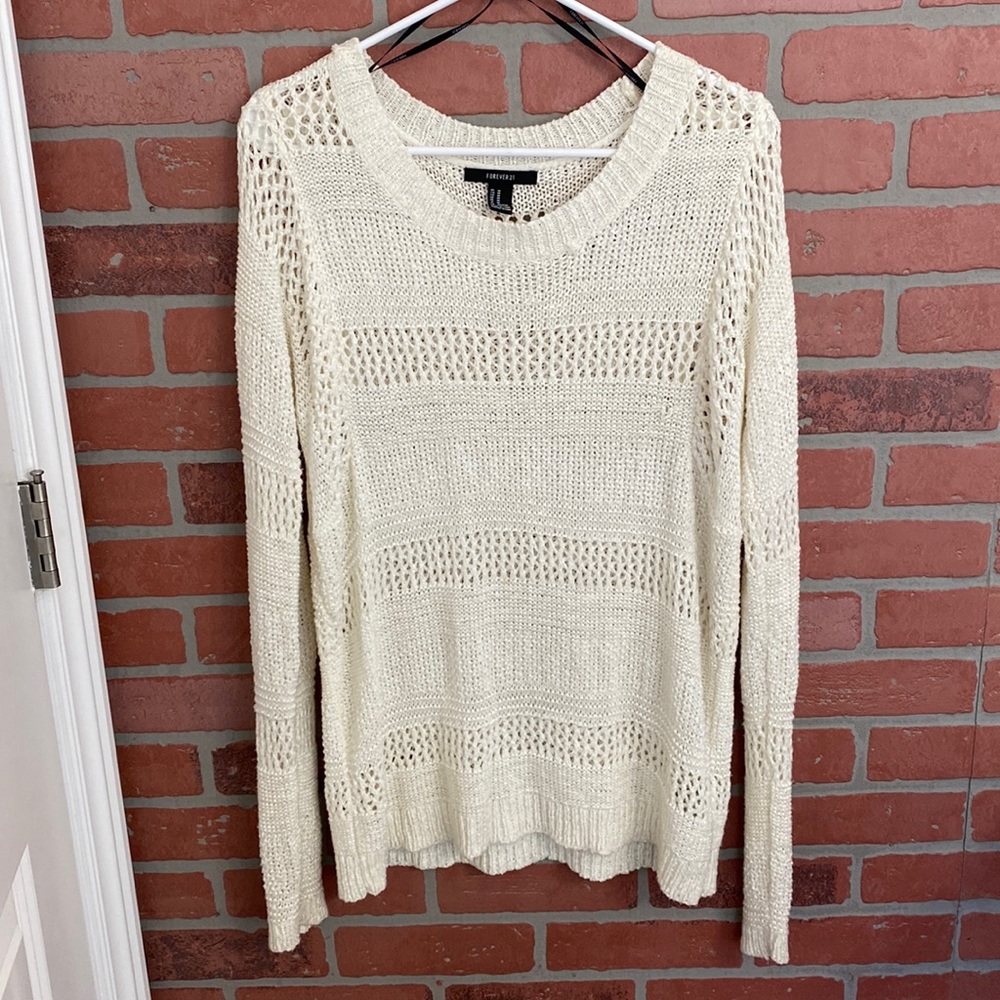 Knitted oversized sweater